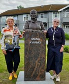 Hanna Kvanmo hedret med byste